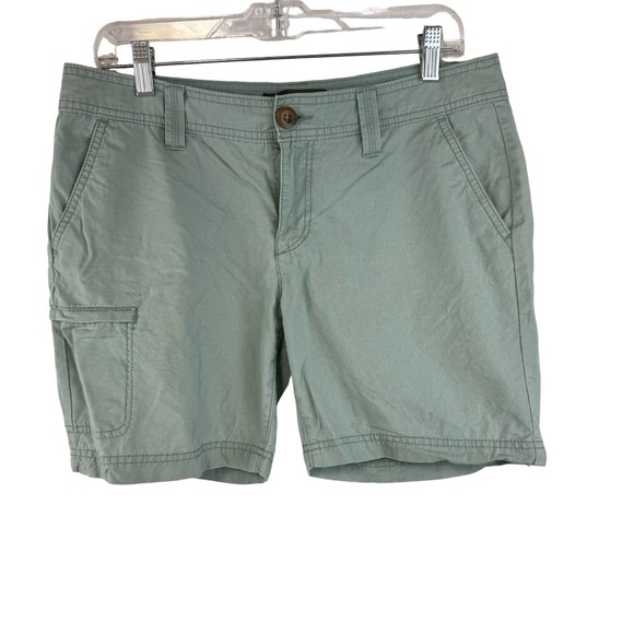 Eddie Bauer Women’s Lightweight Summer Trail Shorts Sea Blue size 8 - Picture 1 of 10